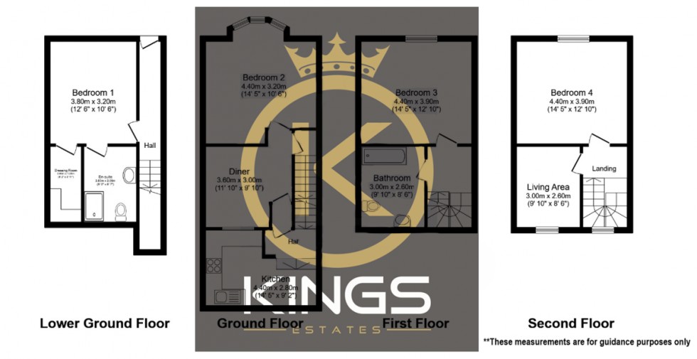 Floorplan for Landport Terrace, Portsmouth