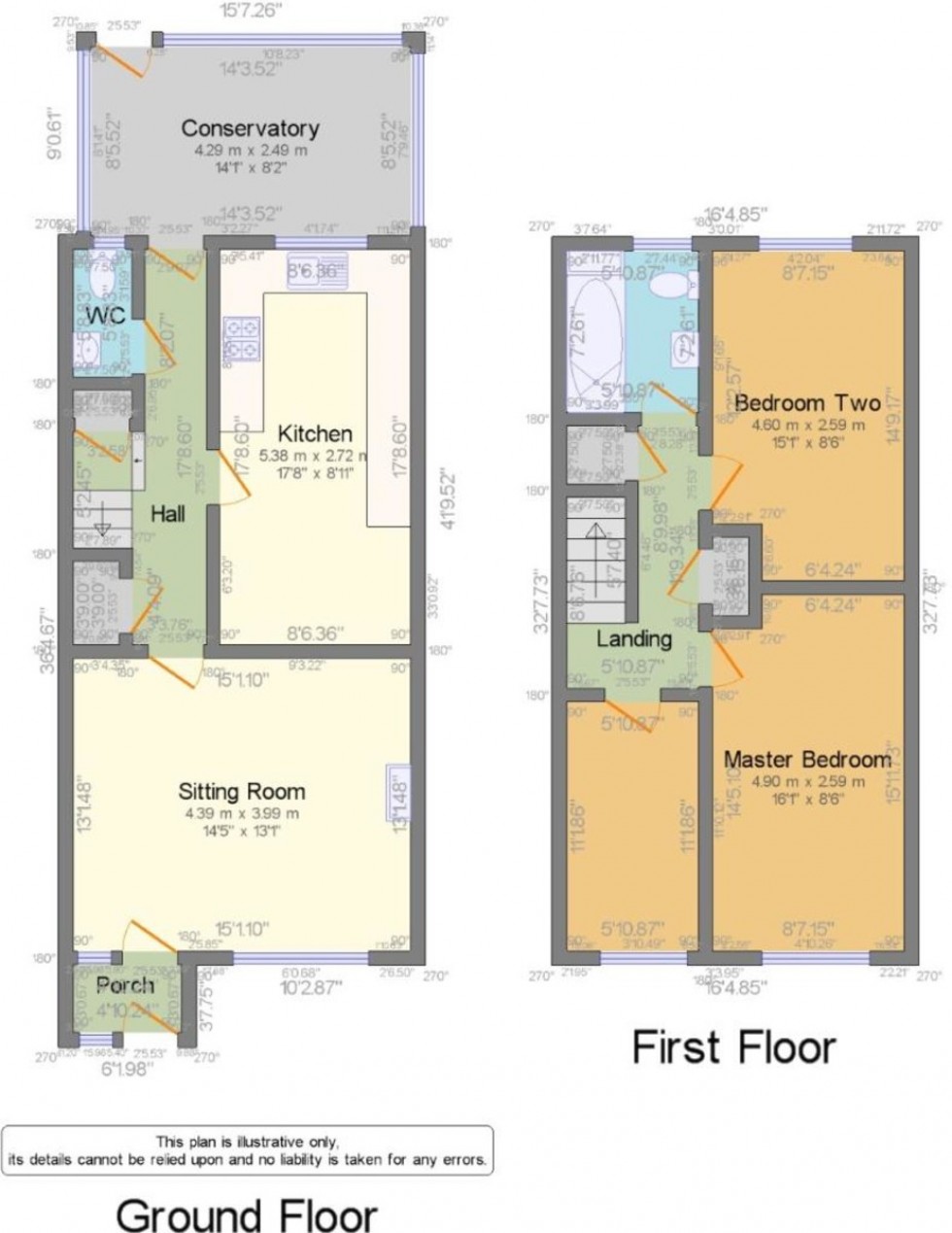 Floorplan for Sea Mill Gardens, Portsmouth