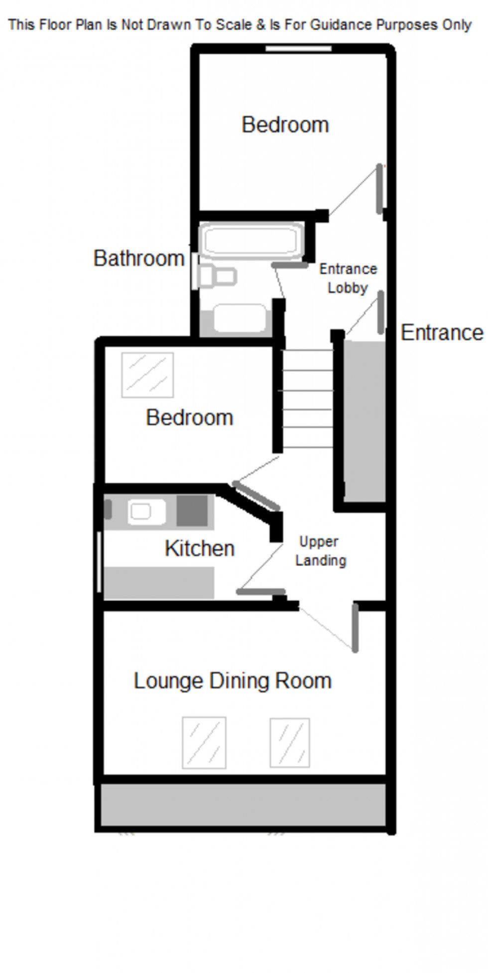 Floorplan for Granada Road, Southsea