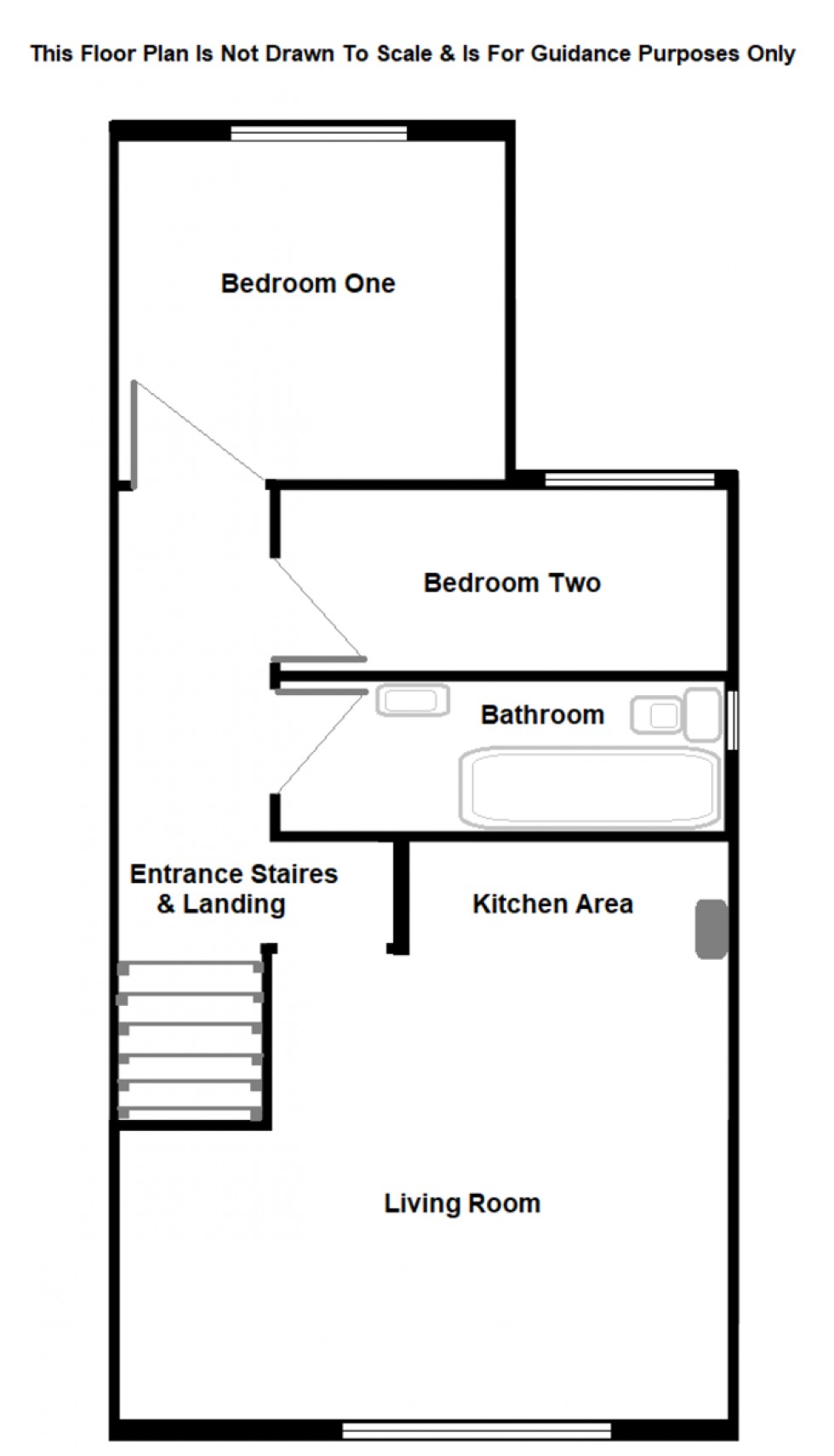 Floorplan for Chichester Road, Portsmouth