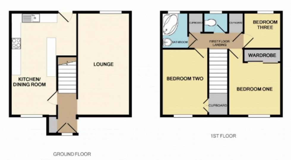 Floorplan for Leaside Way, Southampton