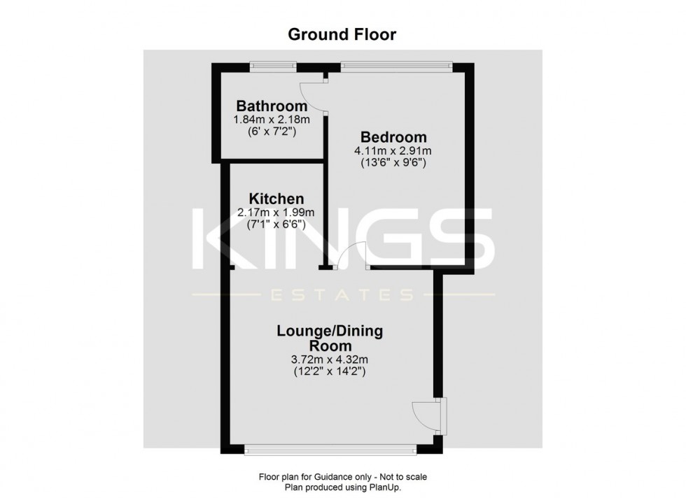 Floorplan for Woodside Road, Southampton