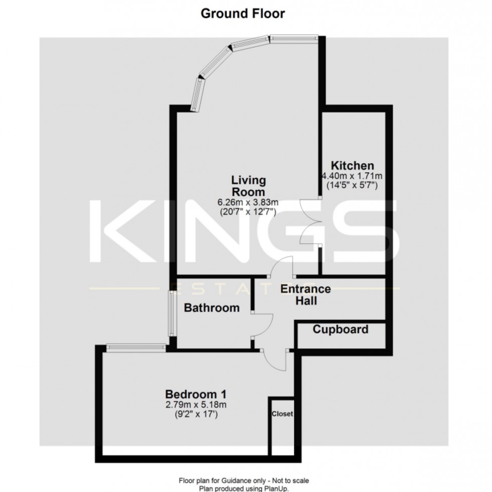 Floorplan for Winchester Road, Southampton