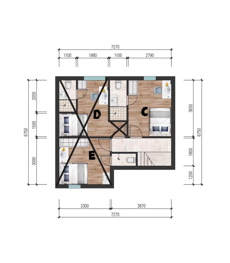 Floorplan for Mayfield Road, Southampton