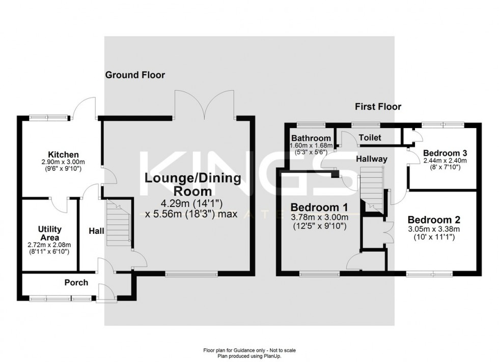 Floorplan for Springford Road, Southampton