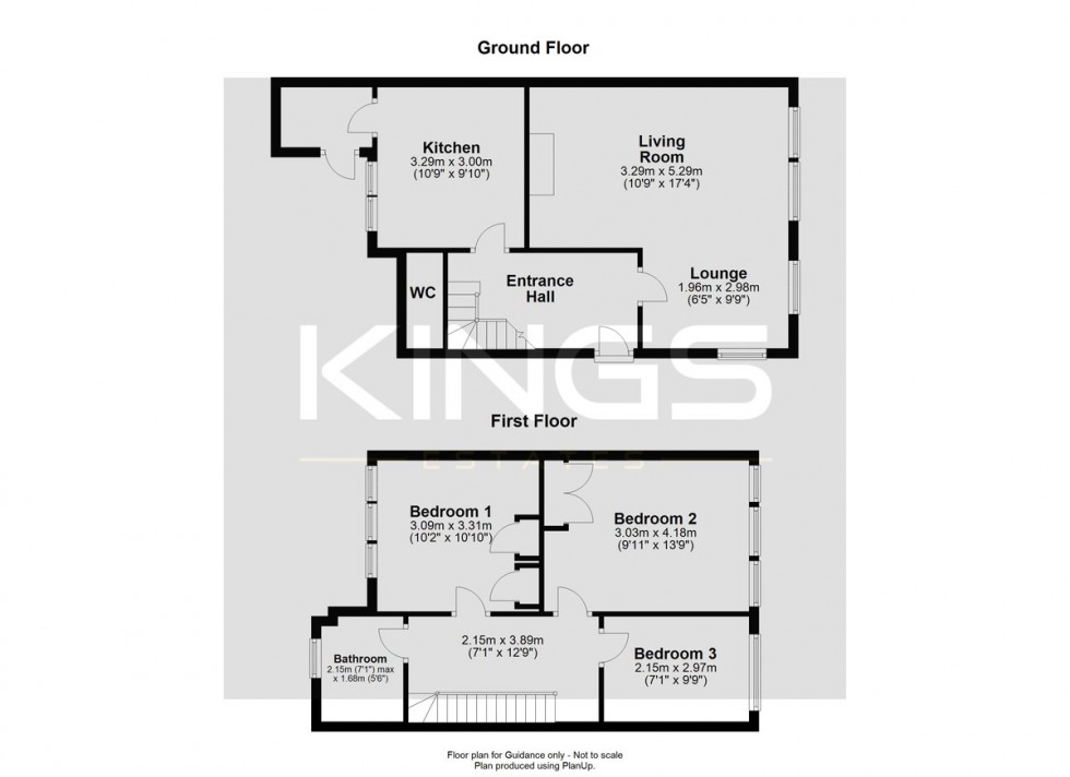 Floorplan for Thorndike Road, Southampton