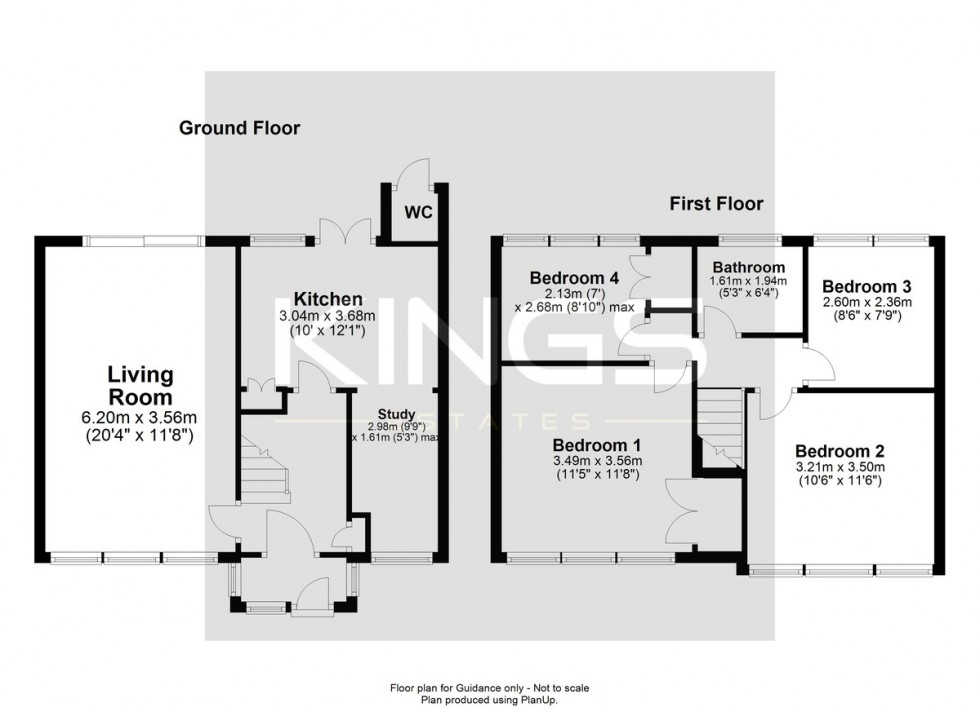 Floorplan for Vanguard Road, Southampton