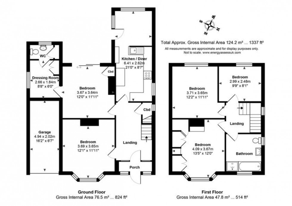 Floorplan for Manor Road, Guildford